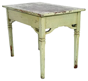Small 19th-Century Italian Painted Pine Desk