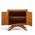 Brown Vladimir Kagan Style Mid Century Sculptural Walnut Nightstands - Pair For Sale - Image 8 of 11