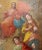 17th Century Italian Old Master-Madonna Surrounded by Saints -Oil Painting For Sale - Image 9 of 12