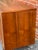 1960s Mainline by Hooker Credenza Mid Century Walnut & Cane With Reversible Doors For Sale - Image 10 of 12