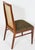 Chocolate Mid Century Modern Cane Back Dining Chairs in the Style of Milo Baughman for Dillingham Seat of 4 For Sale - Image 8 of 12