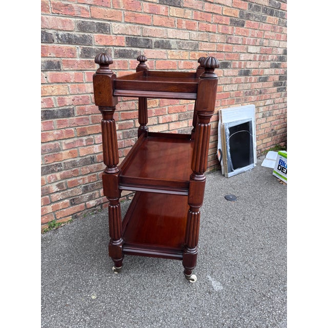 Brown 19th Century English Etagere /Trolley For Sale - Image 8 of 12