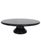 Contemporary Marble Lazy Susan Tall, Black For Sale - Image 3 of 3