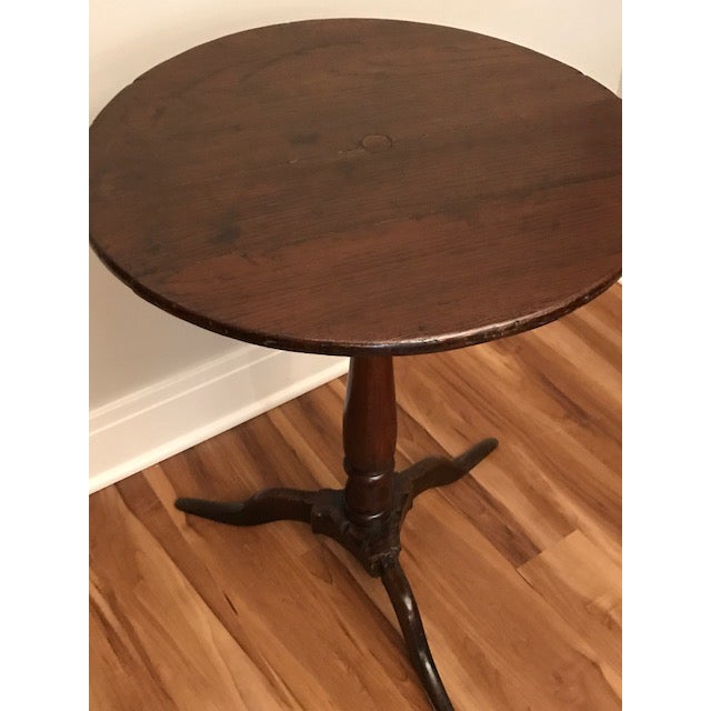 Antique Round Pedestal Table Chairish