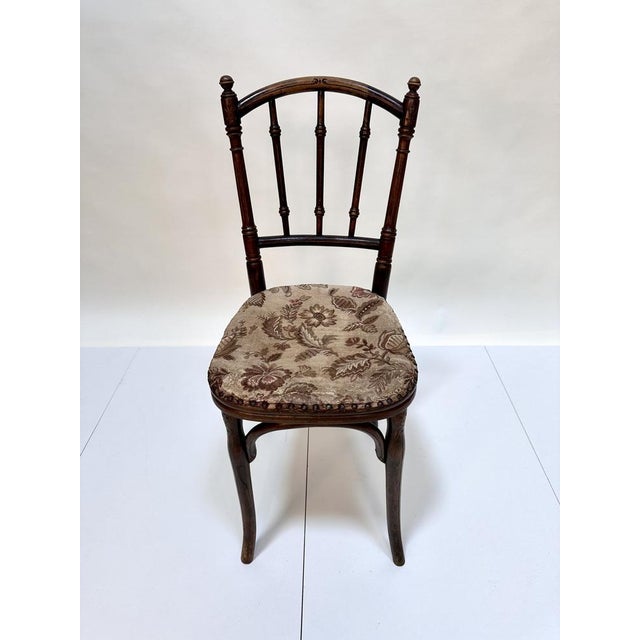 Antique Art Nouveau Bentwood Chair from Jacob & Josef Kohn, Vienna, Austria, 1900s For Sale - Image 14 of 18