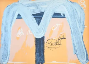 Untitled - Original Lithograph by Antoni Tapies - 1974 1974