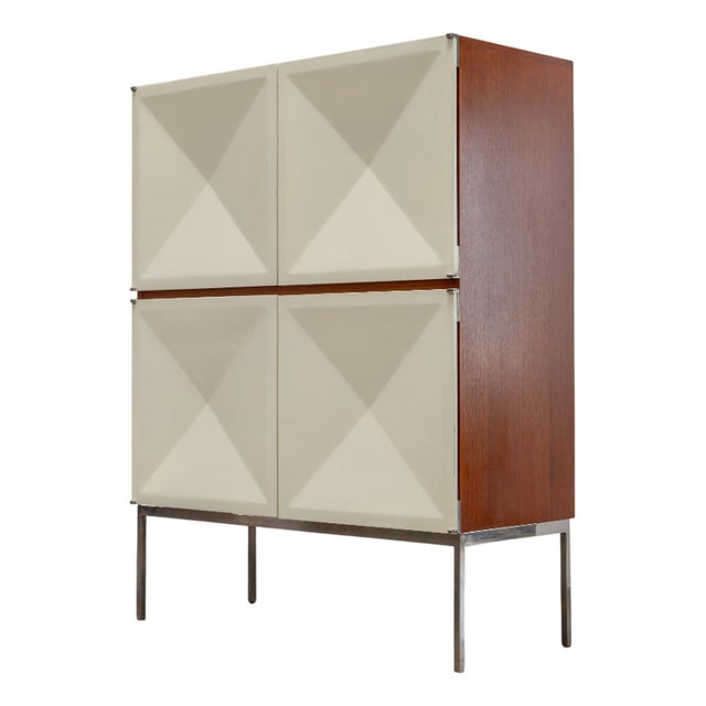 Pointe de Diamant Highboard by Antoine Philippon and Jacqueline Lecoq for Behr, 1962 For Sale
