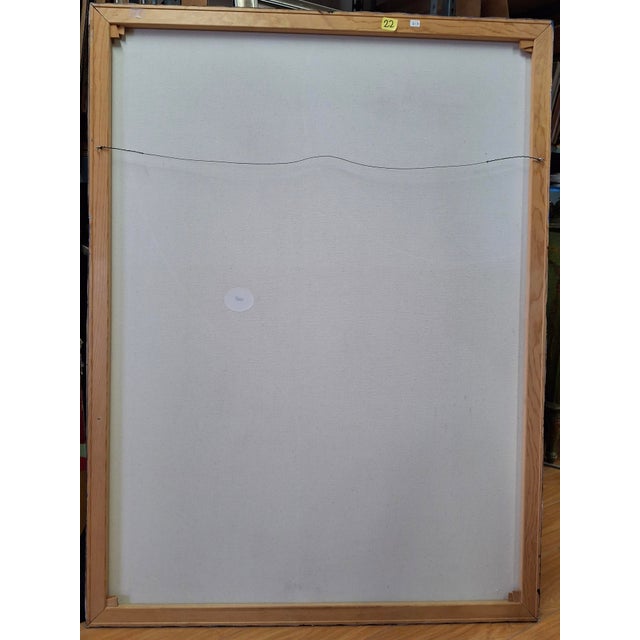 Charles Hersey Vintage Painting For Sale - Image 4 of 6