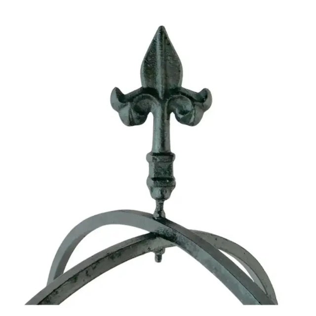 Mid 20th Century French Four-Tier Iron Plant Tower, a Pair For Sale - Image 5 of 11