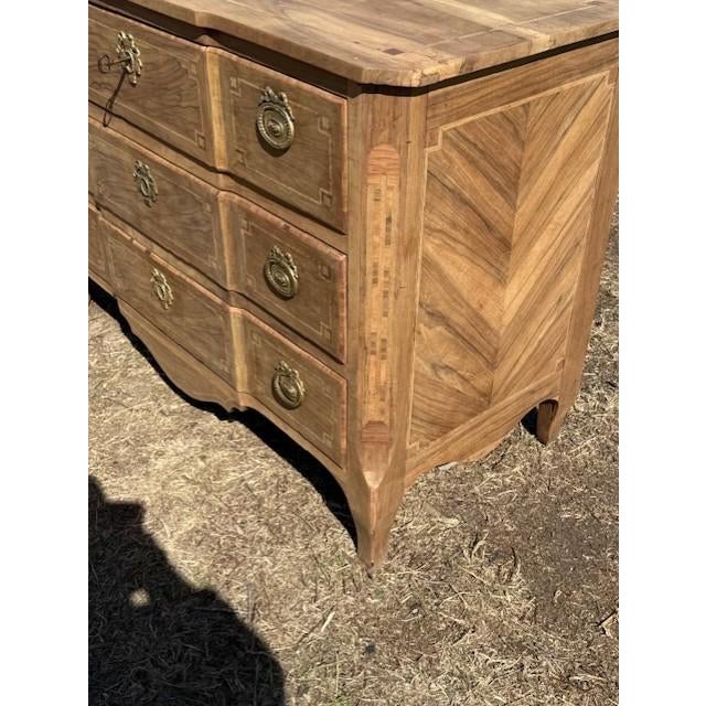 Large 18th Century French Louis XVI Walnut Bleached Chest of Drawer / Commodes For Sale - Image 16 of 18