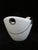 Ivory Emilia Castillo Mexico Sterling Silver Pottery Fish Ramen Bowl With Chopsticks For Sale - Image 8 of 12
