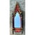 Late 20th Century Vintage Gothic Revival Wood and Mirrored Glass Wall Mirror For Sale - Image 5 of 12