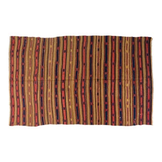 Antique Anatolian Stripe Kilim Rug For Sale
