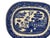 Antique Ridgways Blue Willow Platter 15.75" Dual Marked Stoke-on-Trent C. 1885 For Sale - Image 4 of 8