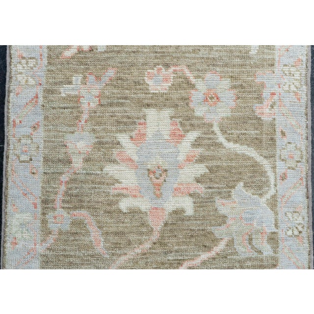 Oushak Rug 2' x 4'4" #17143 For Sale - Image 4 of 8