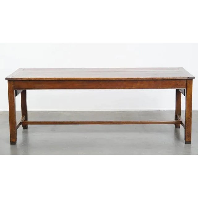 Antique French Dining Table in Fruit Wood, 1700s For Sale - Image 4 of 18