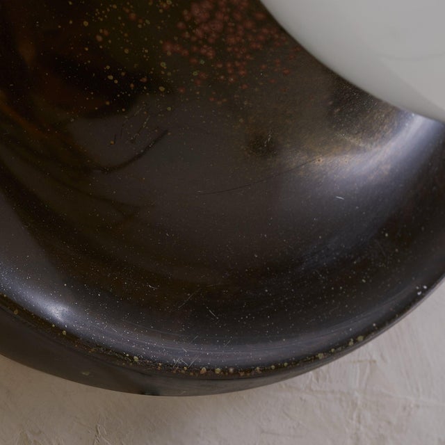 Metal 1960s Italian ‘Light Ball’ Sconce or Flush Mount in Bronze by Achille Castiglioni For Sale - Image 7 of 11