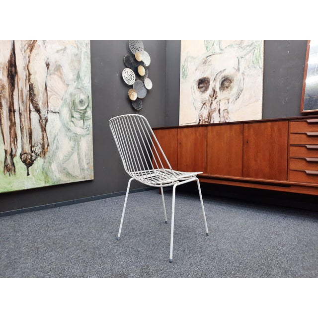 Vintage Metal Garden Chair, 1950s For Sale - Image 11 of 14