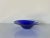 Mats Jonasson Sweden Art Glass Blue Magic Bowl, Signed For Sale - Image 11 of 12