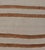Vintage Turkish Kilim Runner With Horizontal Stripes in Ivory and Cognac For Sale - Image 10 of 12