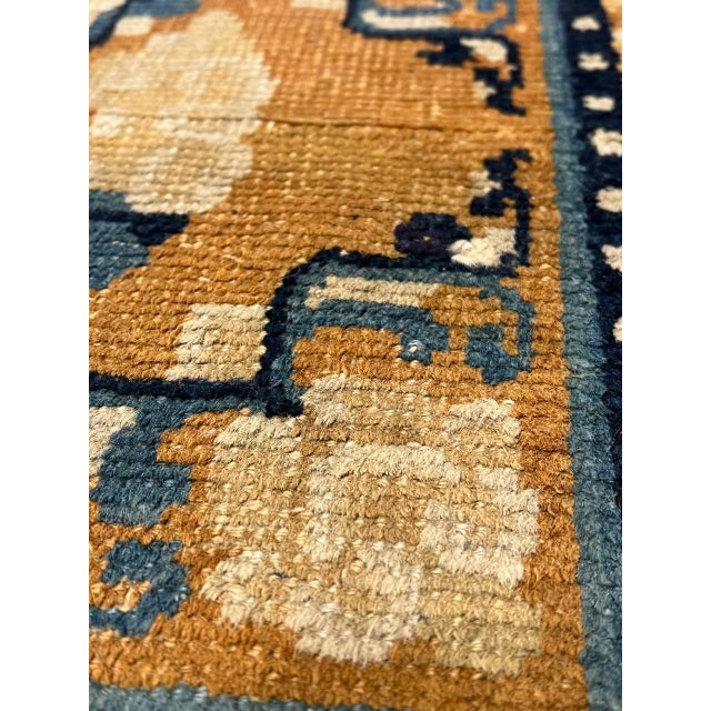 Traditional Pasargad DC Antique Chinese Ningxia Rug For Sale - Image 3 of 7