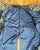 19th Century Chinese Fine Silk Embroidered Dark Blue or Black Informal Robe For Sale - Image 10 of 17