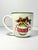 Contemporary Christopher Radko “Holiday Celebrations, Green Trim” 5 Porcelain Mugs For Sale - Image 3 of 6