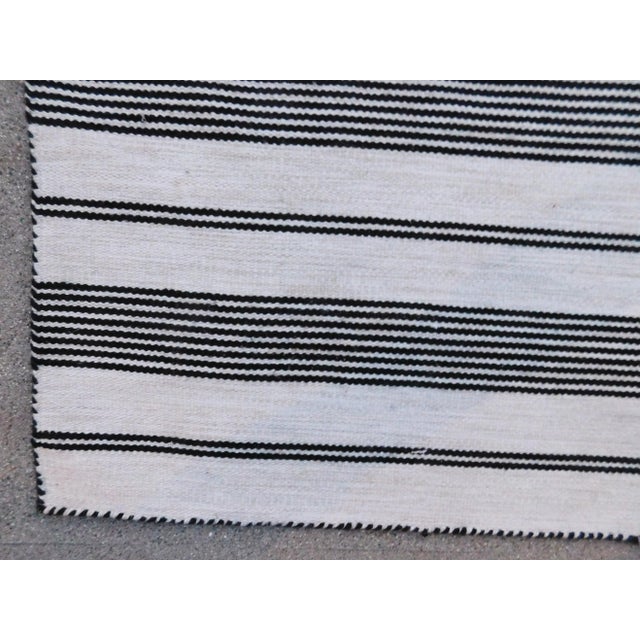 Modern Vintage Handmade Navajo Style Kilim For Sale - Image 3 of 10