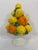 Mid 20th Century Petite Italian Lemons and Oranges Ceramic Topiary For Sale - Image 14 of 16