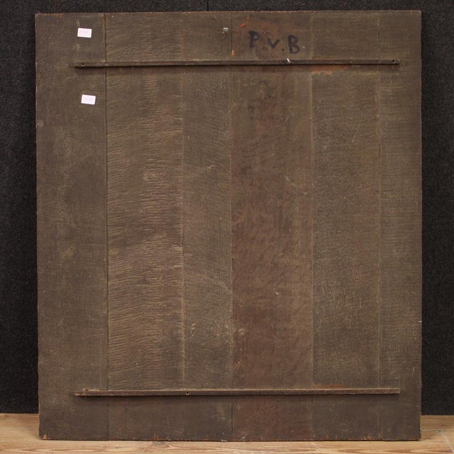 French Artist, Neoclassical Scene, 1830, Oil on Panel For Sale - Image 10 of 16