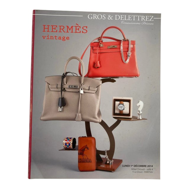 Hermes Vintage Auction Catalog Paris 2014 Published by Gros & Delettrez For Sale