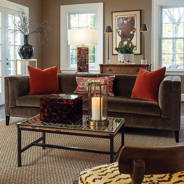 Port 68 Parliament Buffet Lamp - Crystal/Bronze, Set of 2 For Sale - Image 4 of 4