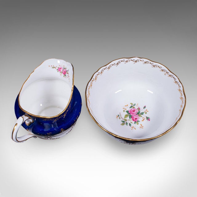 28 Piece Antique 8 Person Afternoon Tea & Tiffin Set, English Ceramic, Victorian For Sale - Image 6 of 12