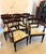 Hollywood Regency Antique Regency Mahogany Dining and Carver Chairs, 1820, Set of 8 For Sale - Image 3 of 18