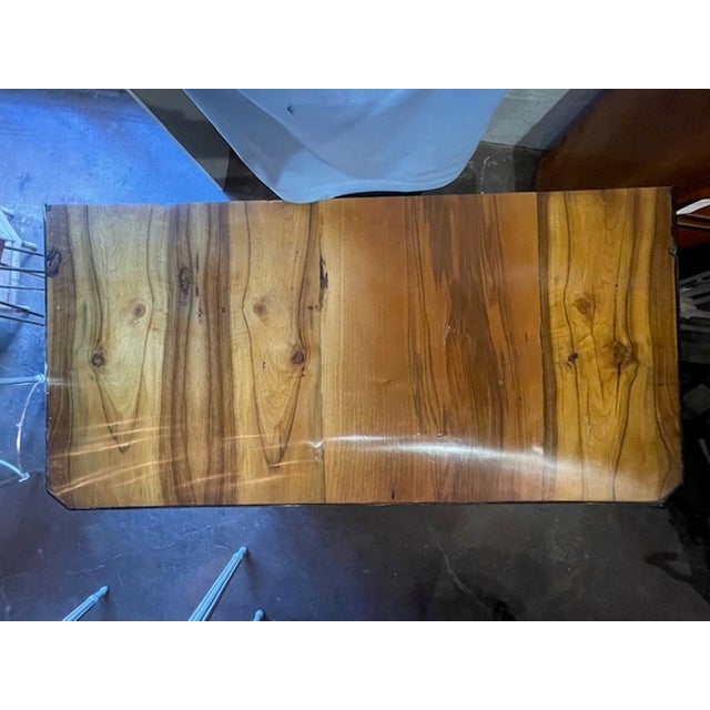 19th Century 19th C. German Biedermeier Black Walnut Commode For Sale - Image 5 of 6