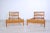 Set of Vintage Modern Wood Bed Frame, 1960s For Sale - Image 4 of 13