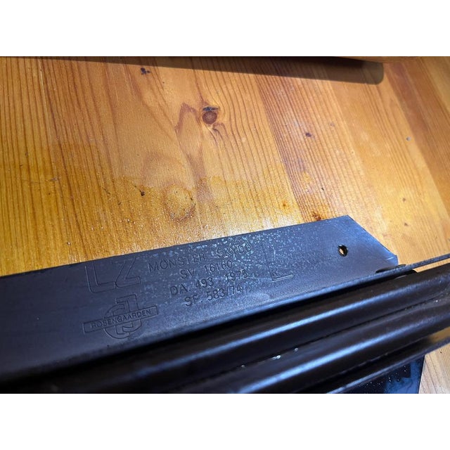 Pine Wood Dining Table and Chairs C.J. Rosengaarden, 1970s, Set of 5 For Sale - Image 3 of 13