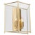 Metal Large Glimminge Brushed Brass Wall Lamp from Konsthantverk For Sale - Image 7 of 7