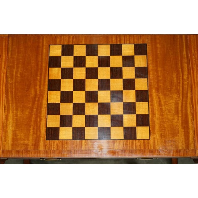 Extending Chessboard and Backgammon Table by William Tillman For Sale - Image 6 of 18