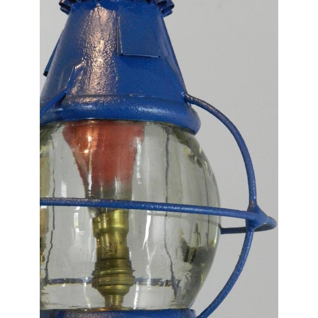 Antique Globe Ship's Lantern For Sale - Image 3 of 11