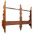 1960s Mid-Century Tyrolean Hanging Plate Rack in Walnut For Sale - Image 5 of 6