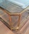 1970s Octogonal Brass Coffee Table with Two Glass Shelves For Sale - Image 11 of 12