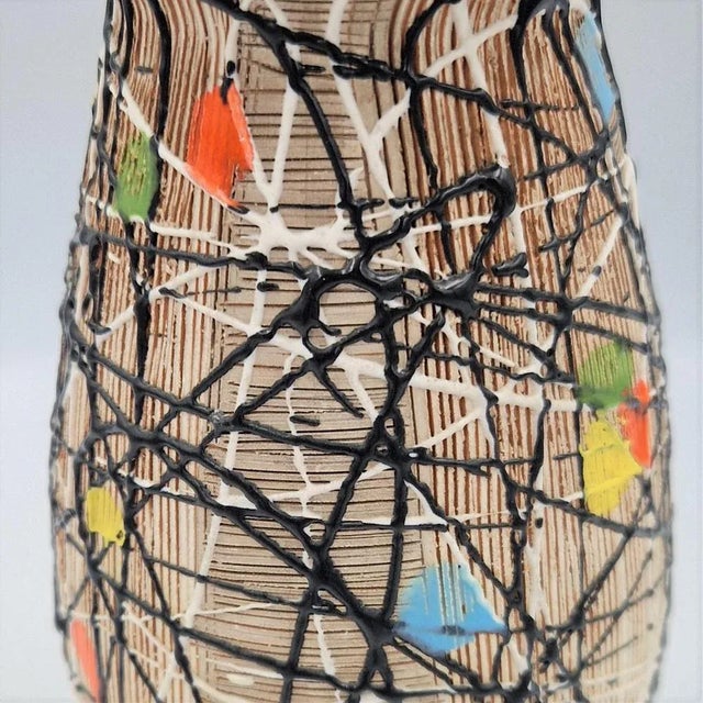 1950s Mid-Century Italian Vase from Fratelli Fanciullacci, 1950s For Sale - Image 5 of 7