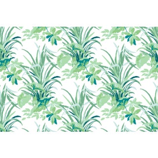 Jungle Road Barbados Green Fabric by the Yard For Sale