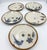 1960s El Palomar Ken Edwards Tonala Stoneware Saucer Plates Mexico Folk Art Pottery For Sale - Image 4 of 8