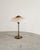 Metal Danish Mid-Century Brass & Opaline Glass Table Desk Lamp by Fog & Mørup Denmark, 1950s For Sale - Image 7 of 7
