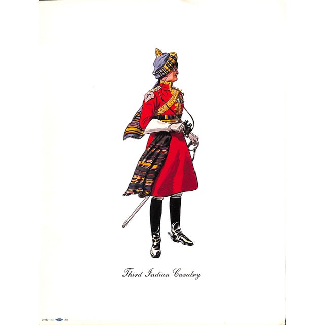 1950s Third Indian Cavalry Reproduction Print For Sale