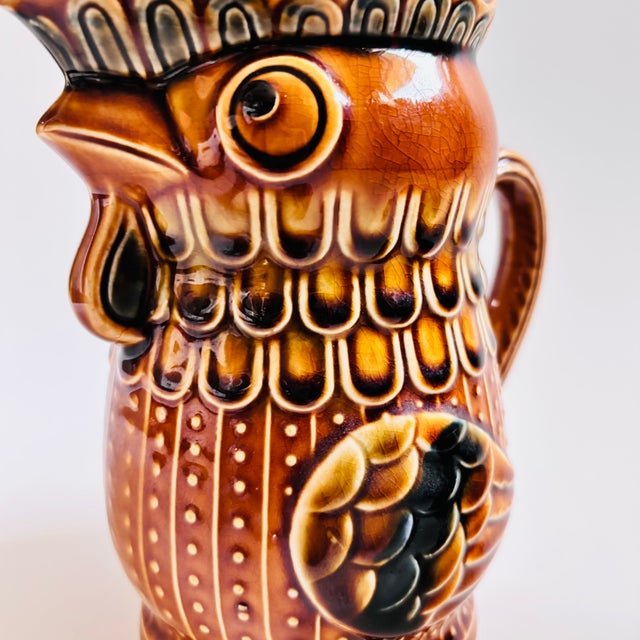 Mid Century Pottery Chicken Tea Set - Teapot, Creamer, and Sugar Bowl For Sale In San Francisco - Image 6 of 14