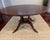 Traditional Ethan Allen Mahogany Round Dining Table With Leaf Insert For Sale - Image 3 of 3