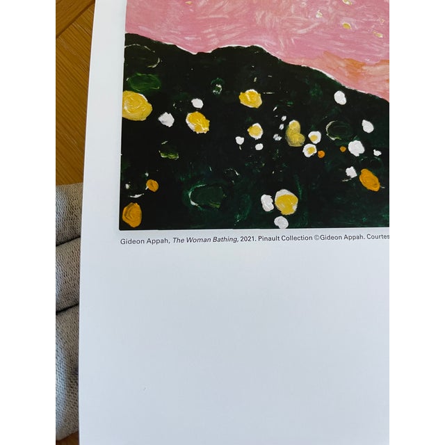 2020s Gideon Appah, the Woman Bathing, 2021, Copyright Gideon Appah , Courtnesy De I'artise Et Venus Over Manhattan, Printed in France For Sale - Image 5 of 11